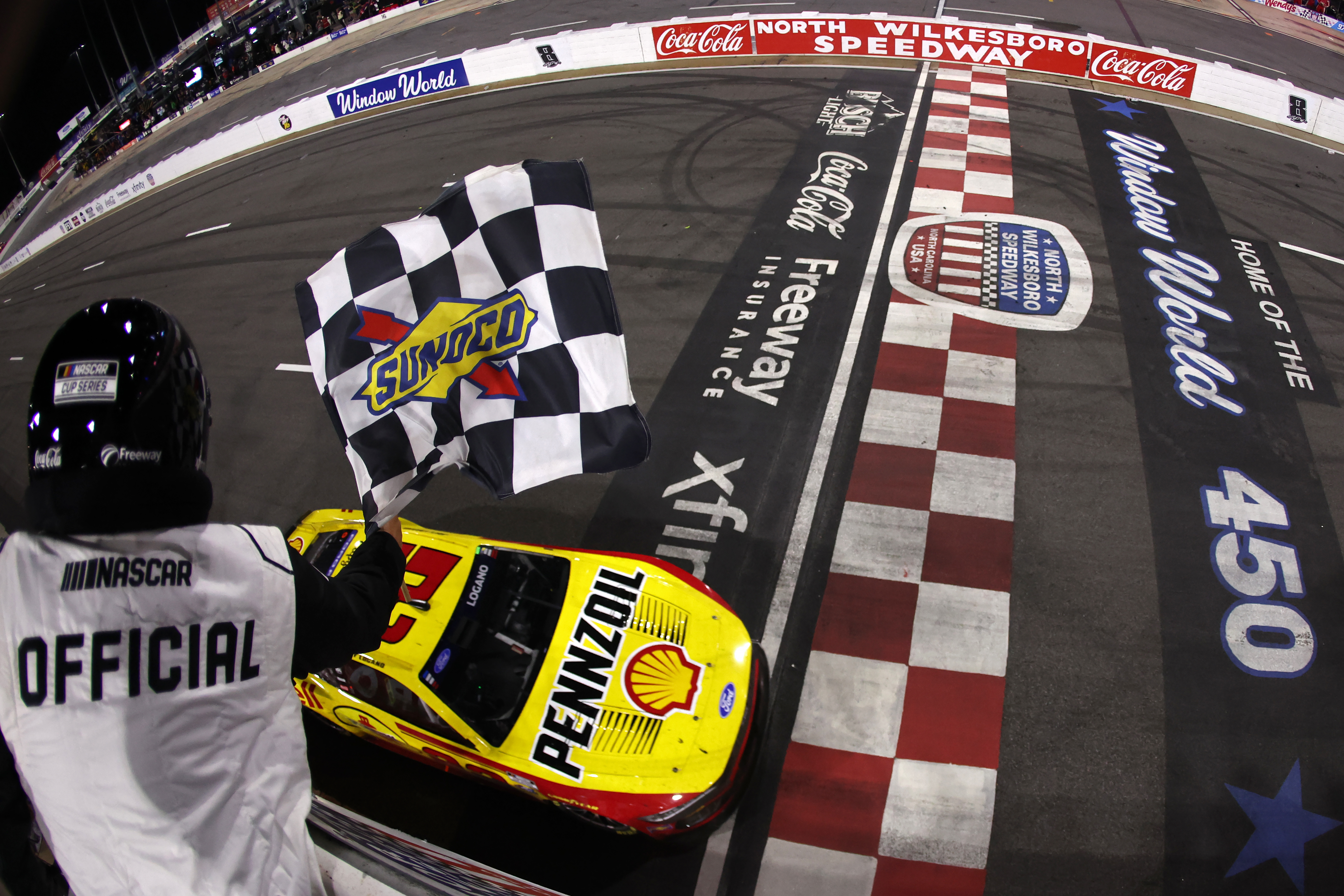 Finish Line Radio 2.23 – Fords go back to back – Logano wins at North Wilkesboro